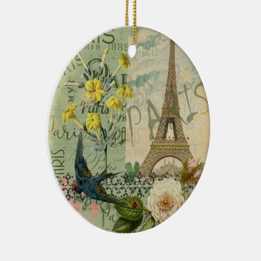 Parijs Frankrijk Reizen  Antiek kunstschilderkunst Keramisch Ornament (Rechts)