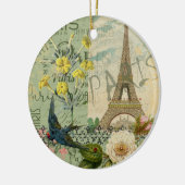 Parijs Frankrijk Reizen  Antiek kunstschilderkunst Keramisch Ornament (Links)