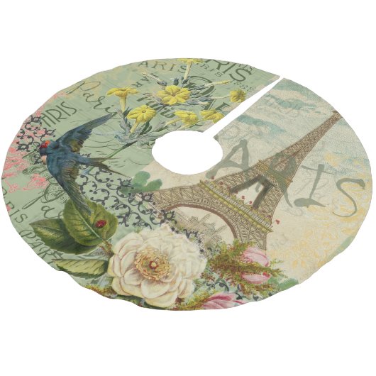 Parijs Frankrijk Reizen Antiek kunstschilderkunst Kerstboom Rok (Gekanteld)