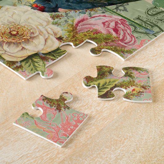 Parijs Frankrijk Reizen  Antiek kunstschilderkunst Legpuzzel (Zijkant)