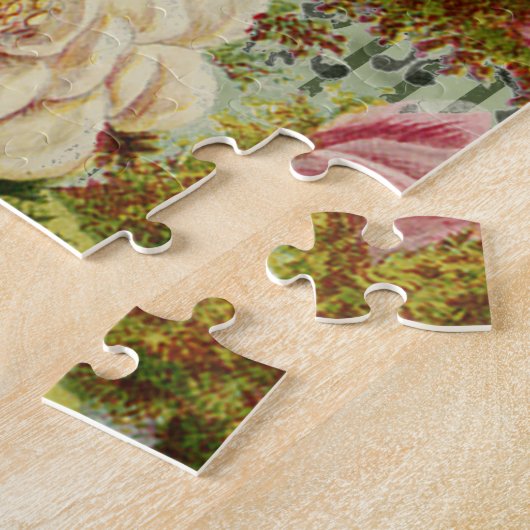 Parijs Frankrijk Reizen  Antiek kunstschilderkunst Legpuzzel (Zijkant)