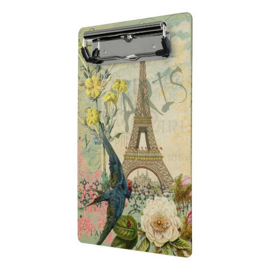 Parijs Frankrijk Reizen  Antiek kunstschilderkunst Mini Klembord (Angled2)