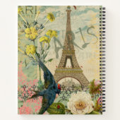 Parijs Frankrijk Reizen  Antiek kunstschilderkunst Notitieboek (Achterkant)