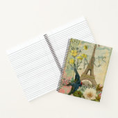 Parijs Frankrijk Reizen  Antiek kunstschilderkunst Notitieboek (Binnen)