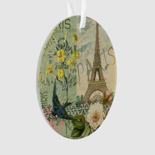 Parijs Frankrijk Reizen Antiek kunstschilderkunst Ornament (voorkant)