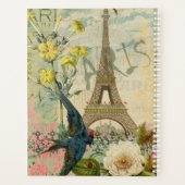 Parijs Frankrijk Reizen  Antiek kunstschilderkunst Planner (Achterkant)