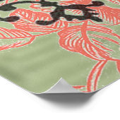 Parijs Frankrijk Reizen  Antiek kunstschilderkunst Poster (Hoek)