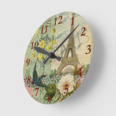 Parijs Frankrijk Reizen  Antiek kunstschilderkunst Ronde Klok (Hoek)