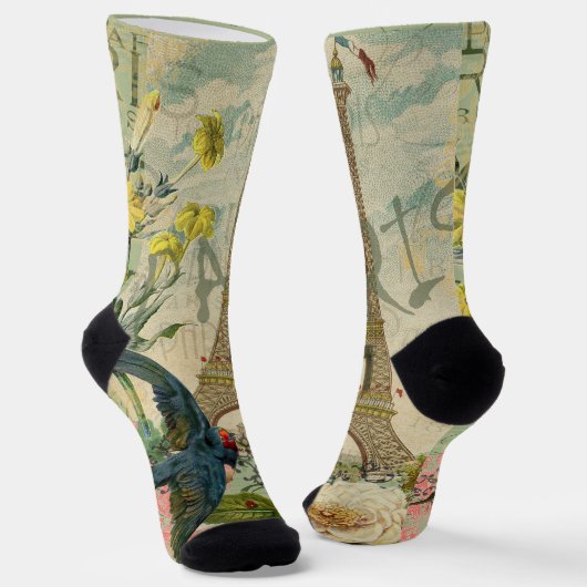 Parijs Frankrijk Reizen  Antiek kunstschilderkunst Sokken (Gebogen)