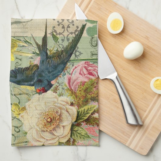 Parijs Frankrijk Reizen Antiek kunstschilderkunst Theedoek (Quarter Fold)