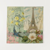 Parijs Frankrijk Reizen Antiek kunstschilderkunst Wandkleed (Voorkant)