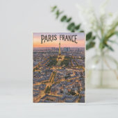 Parijs Frankrijk Reizen Briefkaart (Staand voorkant)