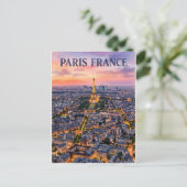 Parijs Frankrijk Reizen Briefkaart (Staand voorkant)