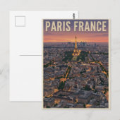 Parijs Frankrijk Reizen  Briefkaart (Voorkant / Achterkant)