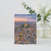 Parijs Frankrijk Reizen Briefkaart (Staand voorkant)