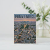 Parijs Frankrijk Reizen  Briefkaart (Staand voorkant)