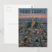 Parijs Frankrijk Reizen  Briefkaart (Voorkant / Achterkant)