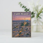 Parijs Frankrijk Reizen Briefkaart (Staand voorkant)