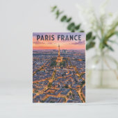 Parijs Frankrijk Reizen Briefkaart (Staand voorkant)