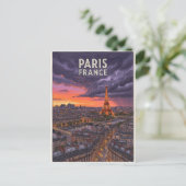 Parijs Frankrijk Reizen Briefkaart (Staand voorkant)