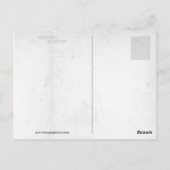 parijs frankrijk retro briefkaart (Achterkant)