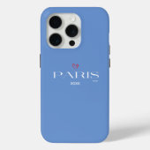 Parijs Frankrijk Rode Hart Xoxo Chic Case-Mate iPhone Case (Achterkant)