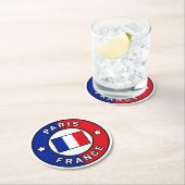 Parijs Frankrijk Ronde Kartonnen Onderzetter (Insitu)