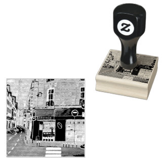 Parijs, Frankrijk Rubberstempel