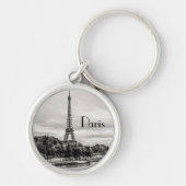 Parijs, Frankrijk Sleutelhanger (Voorkant)