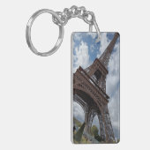 Parijs, Frankrijk sleutelhanger Eiffeltoren (Voorkant Links)