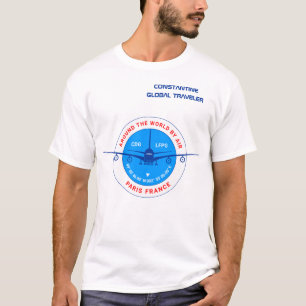 Parijs, Frankrijk stijlvol T-shirt