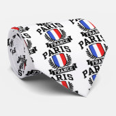 Parijs Frankrijk Stropdas (Opgerold)