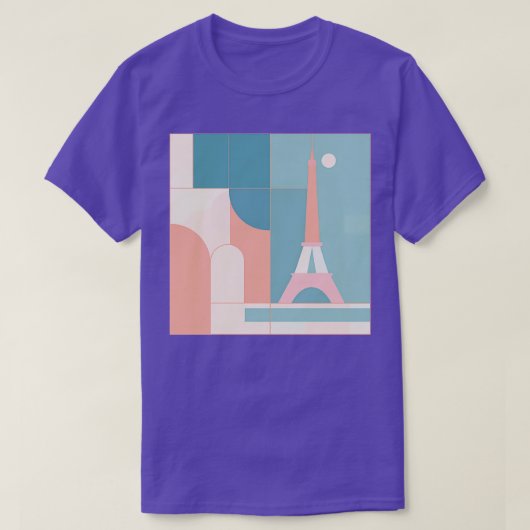 Parijs Frankrijk T-shirt (Design voorkant)