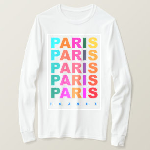 Parijs Frankrijk T-shirt
