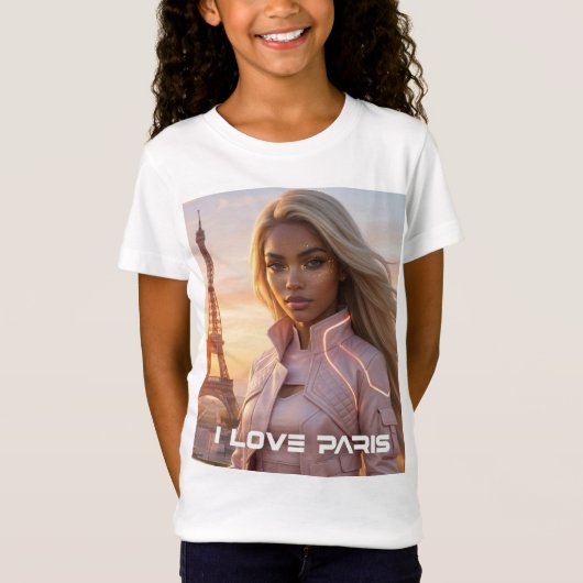 PARIJS - FRANKRIJK T-SHIRT (Voorkant)