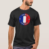 Parijs Frankrijk T-shirt (Voorkant)