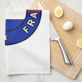 Parijs Frankrijk Theedoek (Quarter Fold)