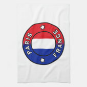 Parijs Frankrijk Theedoek (Verticaal)