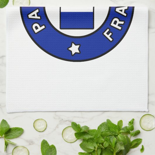 Parijs Frankrijk Theedoek (Gevouwen)