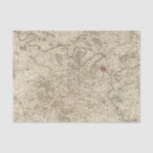 Parijs Frankrijk Tissuepapier (Voorkant)