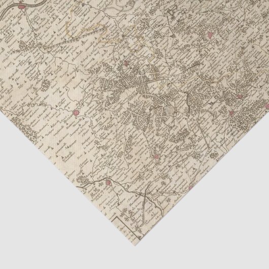 Parijs Frankrijk Tissuepapier (Detail)