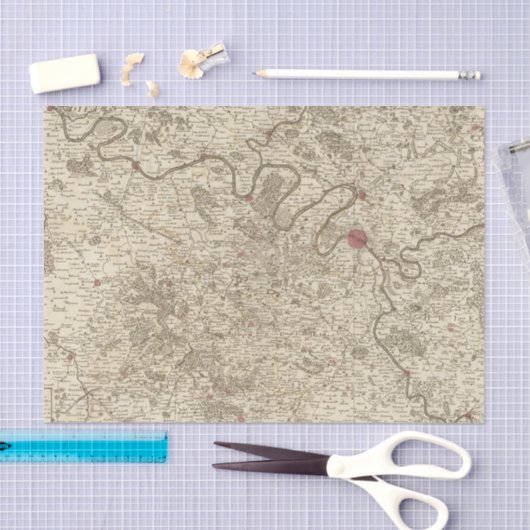 Parijs Frankrijk Tissuepapier (Craft)