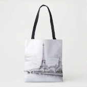 Parijs Frankrijk Tote Bag (Voorkant)