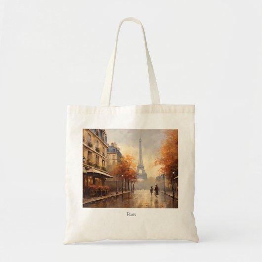 Parijs Frankrijk Tote Bag (Voorkant)
