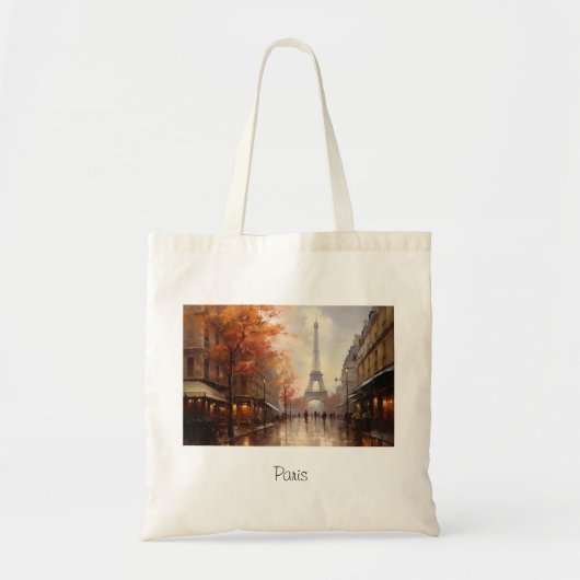 Parijs Frankrijk Tote Bag (Voorkant)