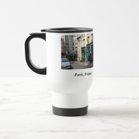Parijs, Frankrijk Travel Mug Reisbeker (Links)