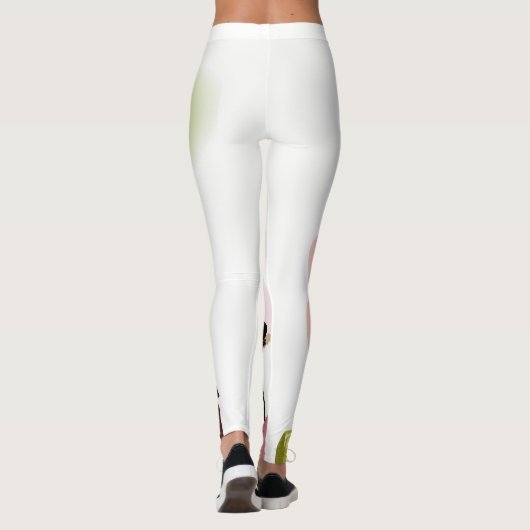 Parijs Frankrijk Vakantie Leggings (Achterkant)