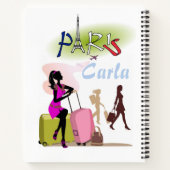 Parijs Frankrijk Vakantie Notitieboek (Achterkant)