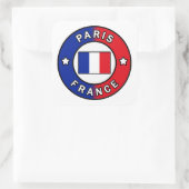 Parijs Frankrijk Vierkante Sticker (Tas)