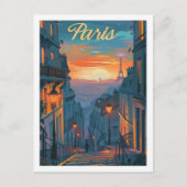 Parijs Frankrijk Vintage Beroemde Reisplaats Briefkaart (Voorkant)